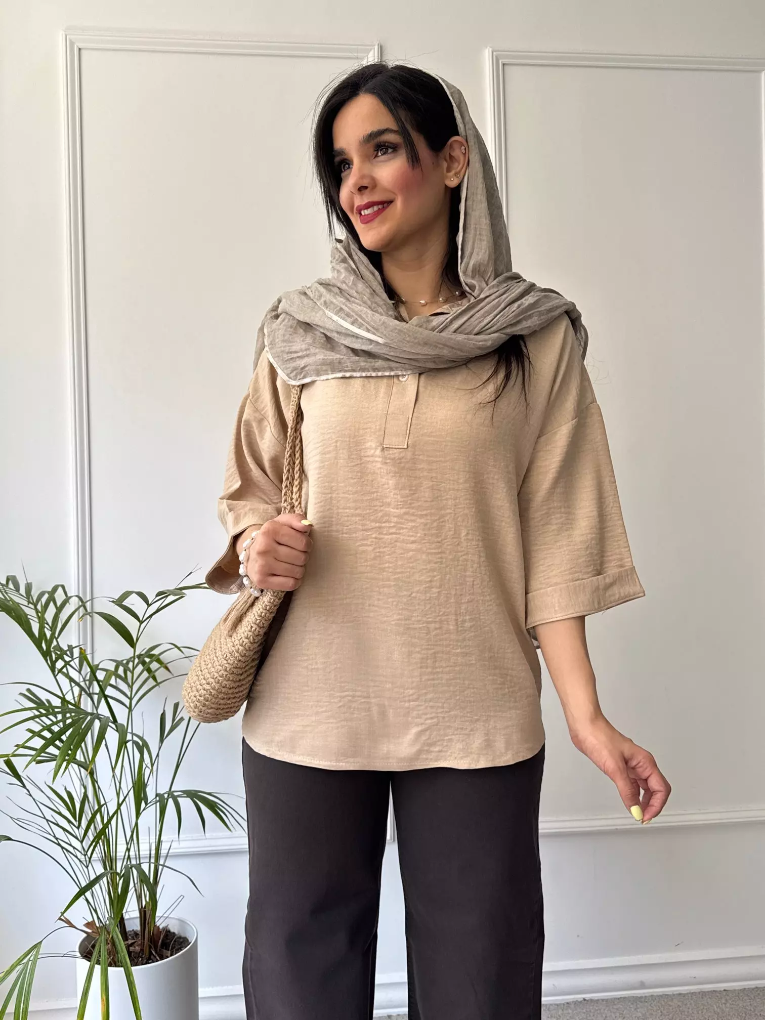 مانتو شومیزی دلارا
